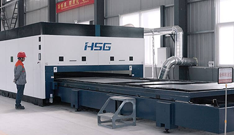 Large CNC intelligent laser cutting machine